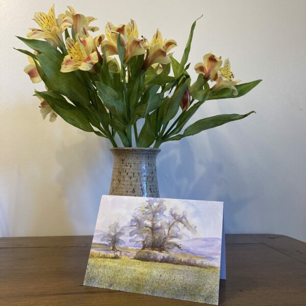 Landscape Tree (Single Greeting Card)
