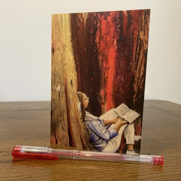 I Inherited Your Book (Single Greeting Card)